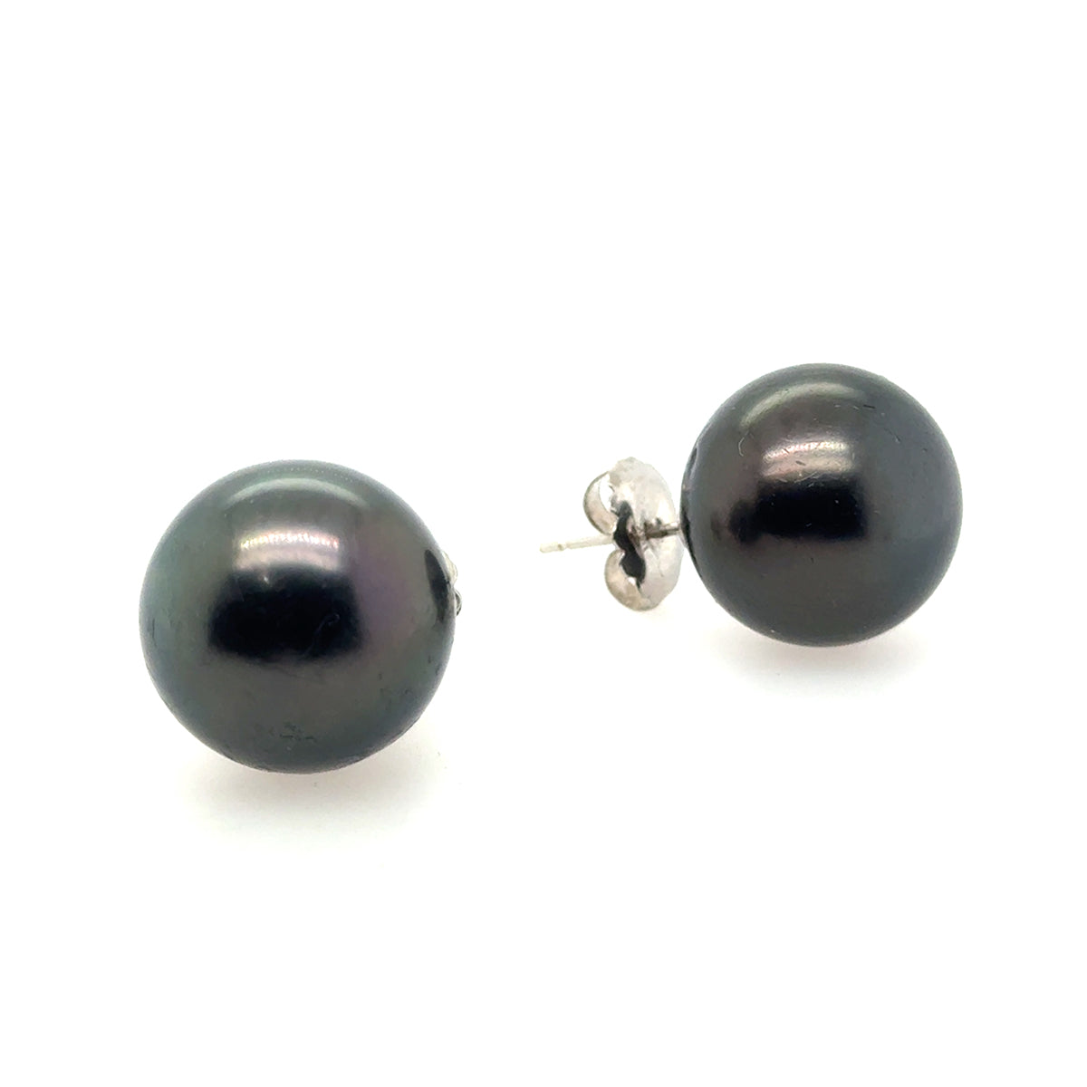 17.5mm Tahitian Pearl Stud Earrings