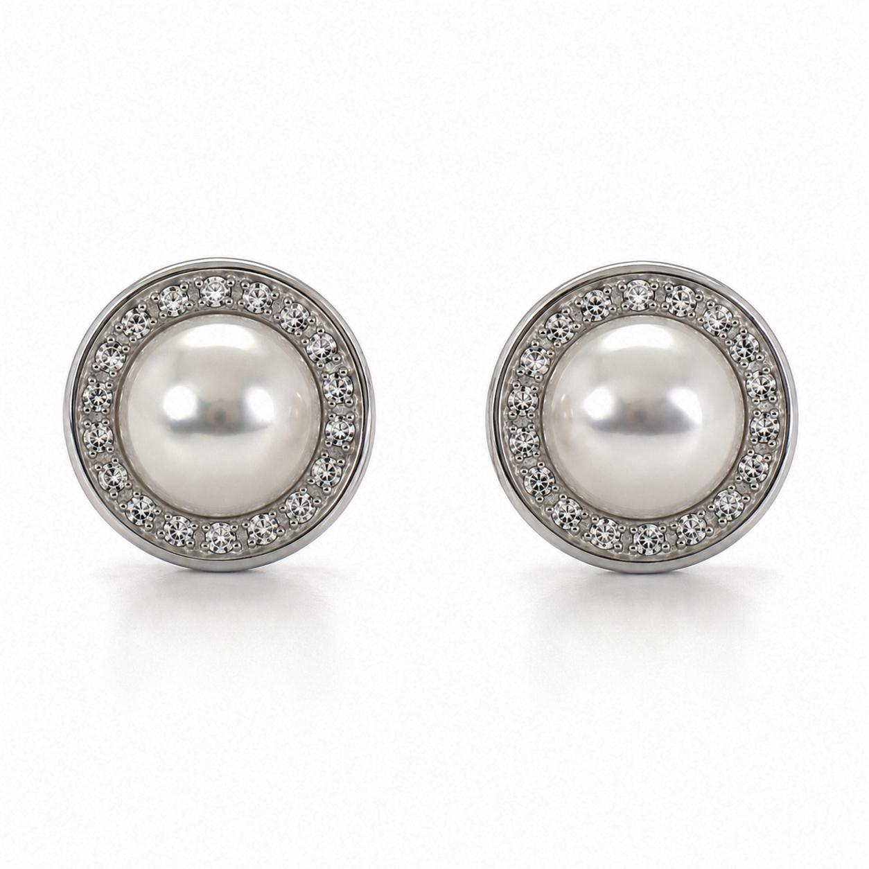 Kieselsteine Cord Platinum Earrings