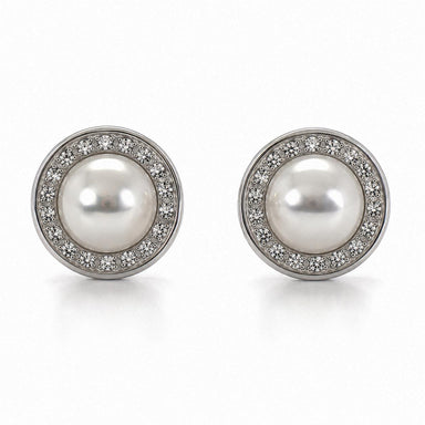 Kieselsteine Cord Platinum Earrings