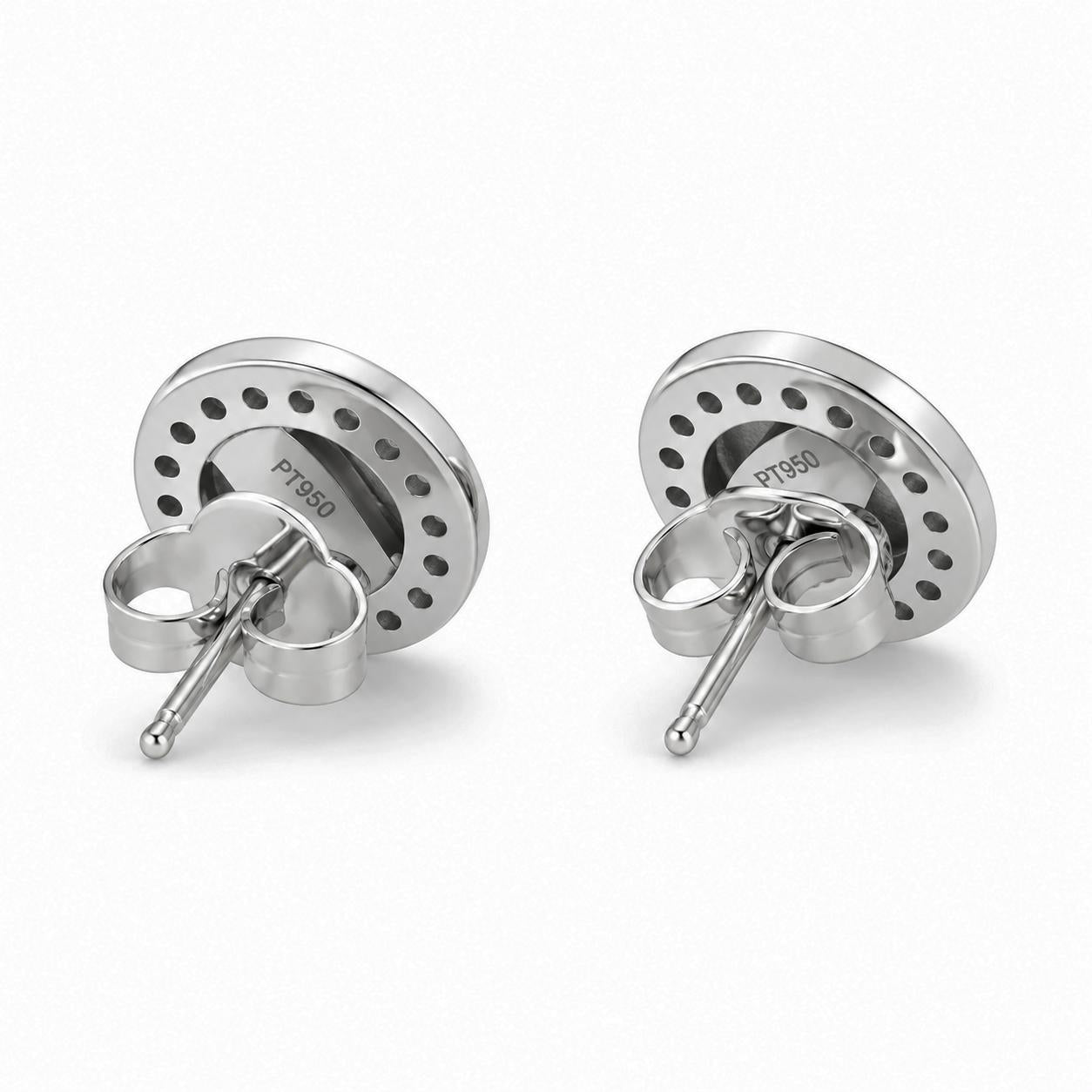 Kieselsteine Cord Platinum Earrings