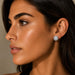 Kieselsteine Cord Platinum Earrings