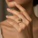 18k Panther Ring
