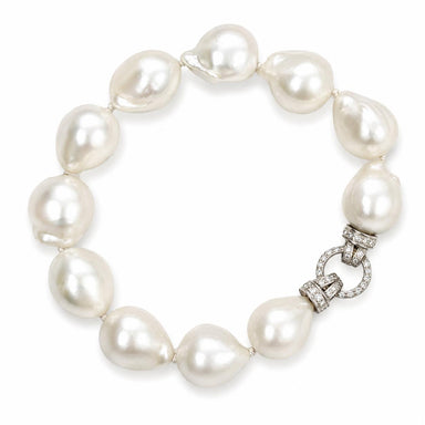 Large Baroque South Sea Bracelet