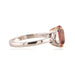 GIA Unheated Padparadscha Sapphire Ring