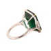 16.85 Carat Platinum Emerald Ring
