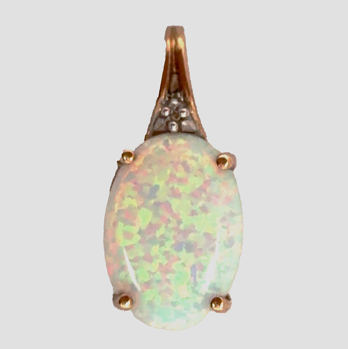 14k Opal Pendant