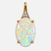14k Opal Pendant