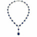 18k Sapphire & Diamond Necklace