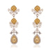 18k Natural Yellow Diamond Earrings
