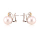 18k South Sea Pearl & Yellow DIamond Earrings