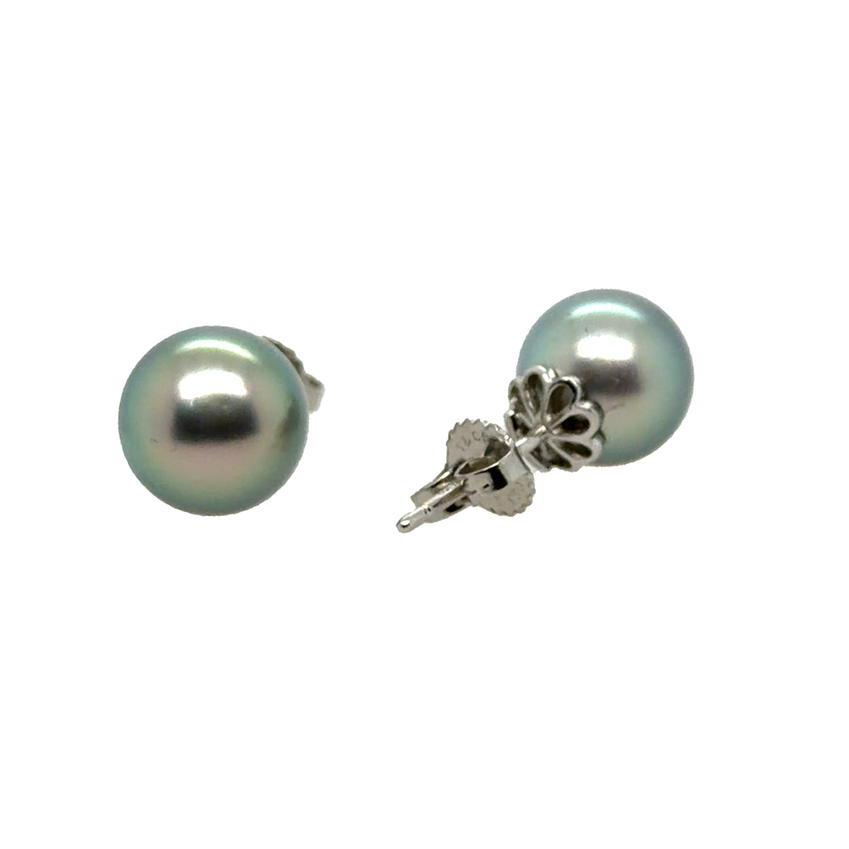 Tiffany & Co Peacock Tahitian Pearl Studs