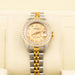 Rolex Two Tone 26mm Date-Just 69173 with Diamond Bezel