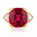 18k Rubellite Tourmaline Ring
