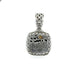 John Hardy Sterling Silver & 22k Pendant Necklace 66.84g 16 Inches