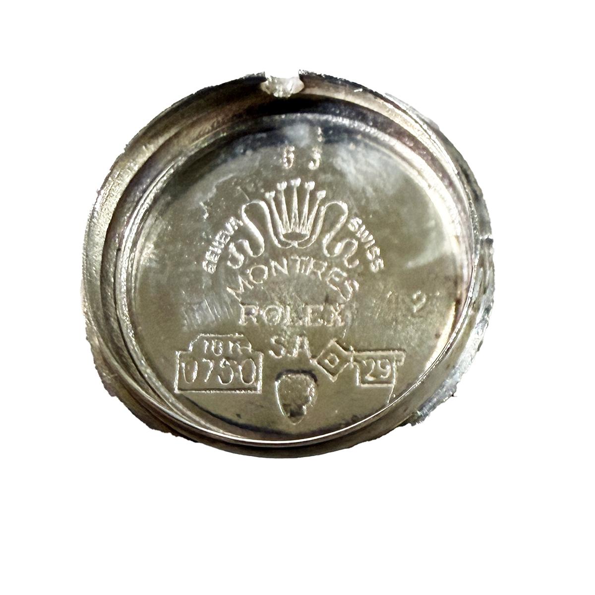 18k White Gold Rolex Ring Watch Manual Mid 20th Century