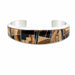 Wayne Muskett Navaho Inlaid Silver Bracelet