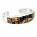 Wayne Muskett Navaho Inlaid Silver Bracelet