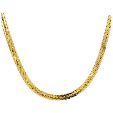 14k Flat Herringbone Chain