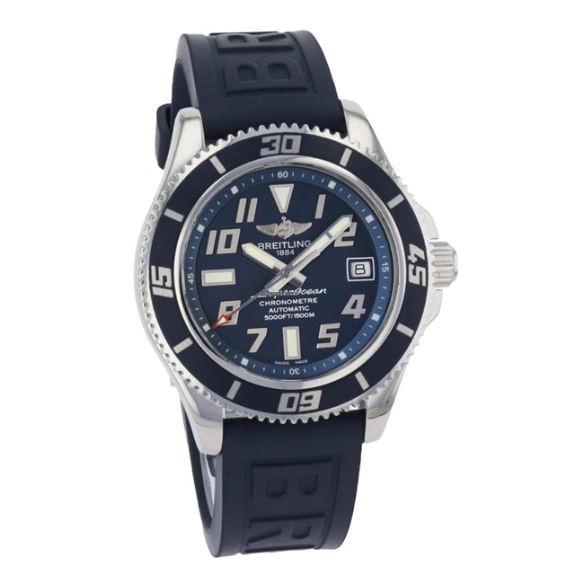 Breitling Superocean Heritage 42mm Blue Dial Stainless Steel Watch