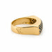 David Vangelder of Paris 18k Rose Gold Sapphire Ring