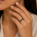 David Vangelder of Paris 18k Rose Gold Sapphire Ring