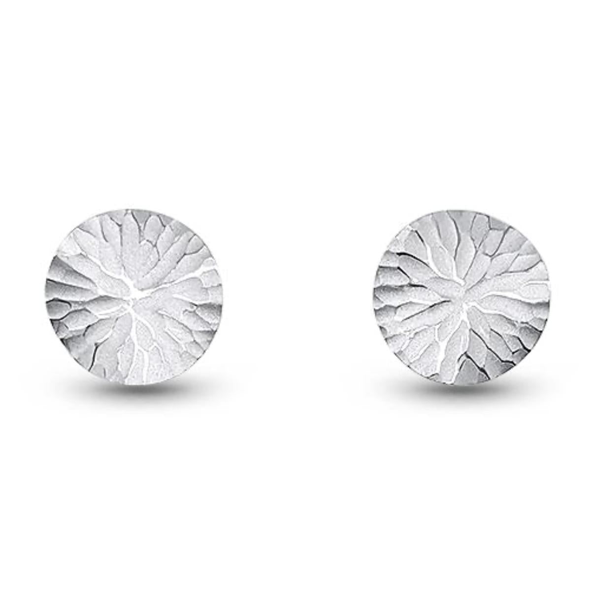 Toby Pomeroy Silver Oasis Stud Earrings