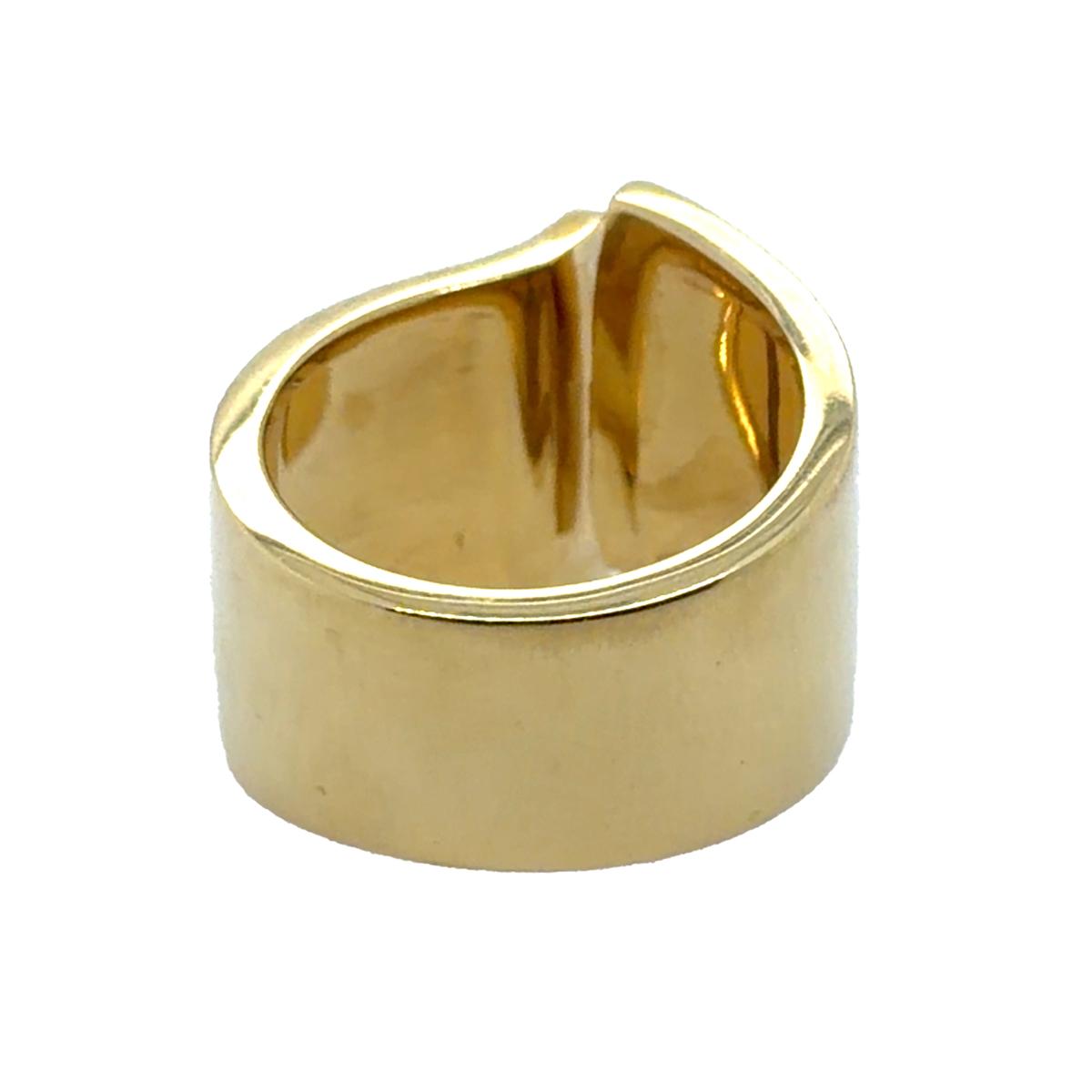 18k Yellow Gold Diamond Ring