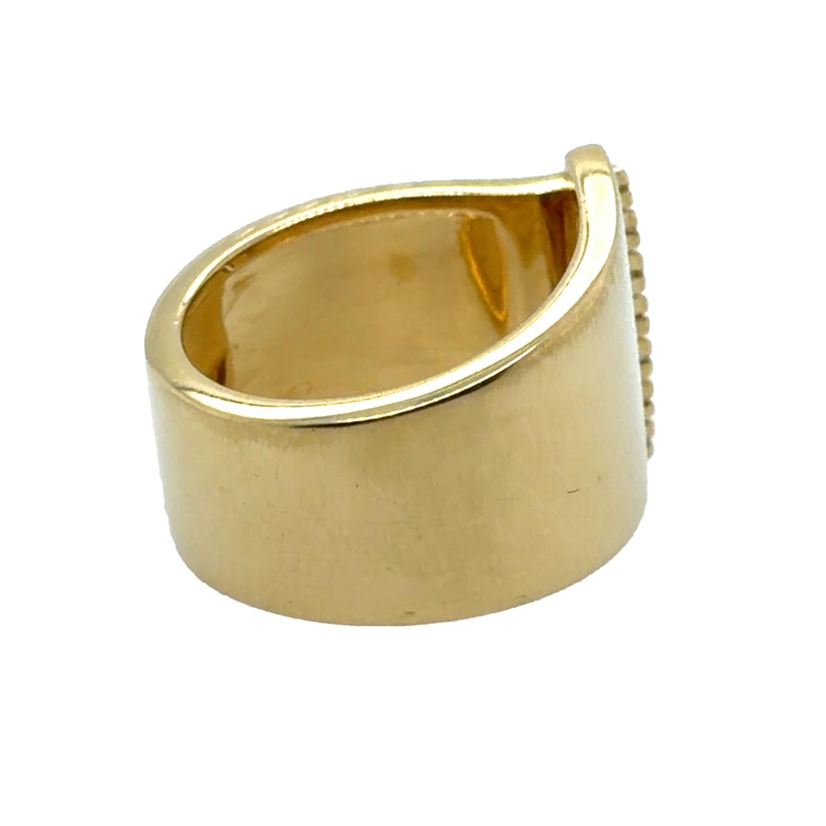 18k Yellow Gold Diamond Ring