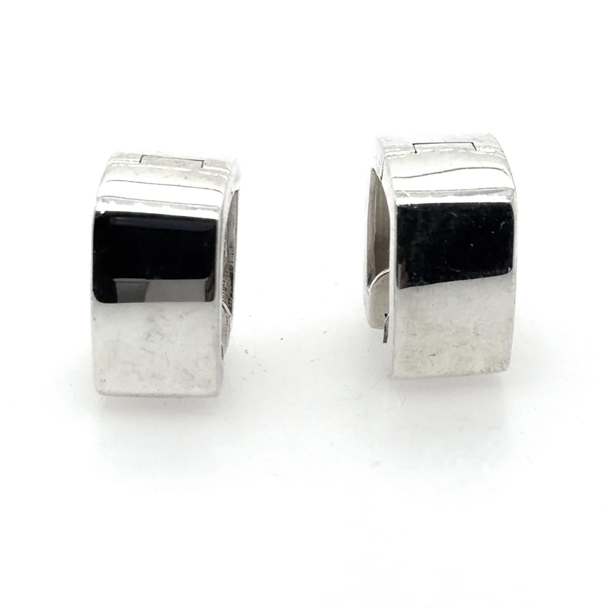 Zina Sterling Silver Huggie Earrings