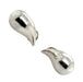 Large Sterling Silver "Tear Drop" Earrings by Elsa Peretti for Tiffany & Co.