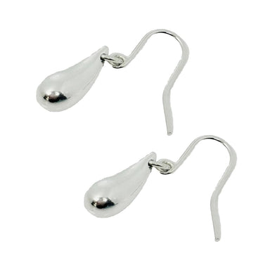 Medium Sterling Silver "Tear Drop" Earrings by Elsa Peretti for Tiffany & Co.