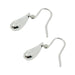 Medium Sterling Silver "Tear Drop" Earrings by Elsa Peretti for Tiffany & Co.