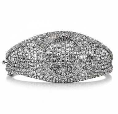 18k DIamond Bangle