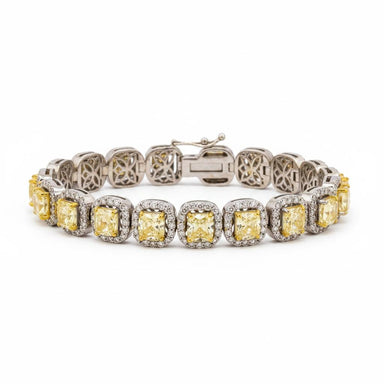 18k Yellow Diamond Bracelet