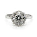18k White Edwardian Period Diamond Ring