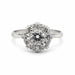 18k White Edwardian Period Diamond Ring