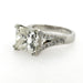 5.04ct GIA L SI2 Princess Cut Diamond Ring