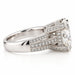 5.85 Carat GIA L I1 Round Diamond Platinum Ring S