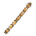 18k Bracelet with Mexican 24k Dos Peso Coins