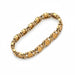 18k Bracelet with Mexican 24k Dos Peso Coins