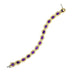 14k Yellow Gold Amethyst Bracelet