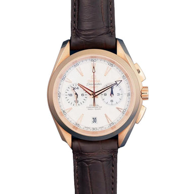 Omega Seamaster Aqua Terra 150M Co-Axial GMT Chronograph, Rose Gold