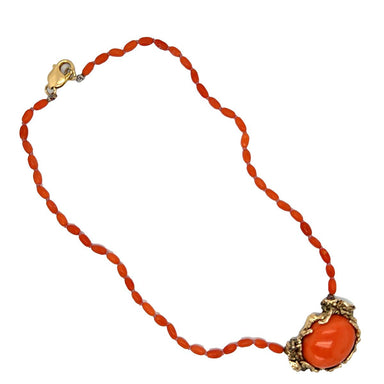 Vintage Coral Necklace