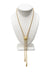Sliding Heart Adjustable Rope Necklace