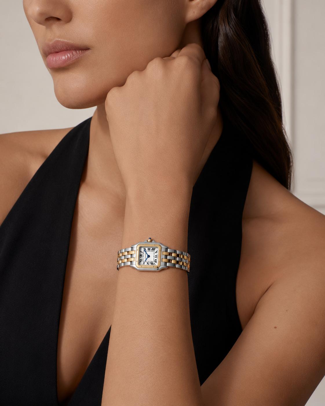 Cartier Two  Row Panthere