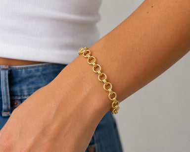 14k Yellow Gold Bracelet