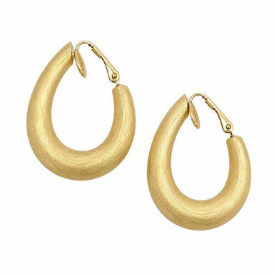 14k Yellow Gold Clip-on Earrings