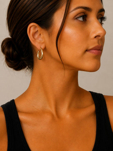 14k Yellow Gold Clip-on Earrings