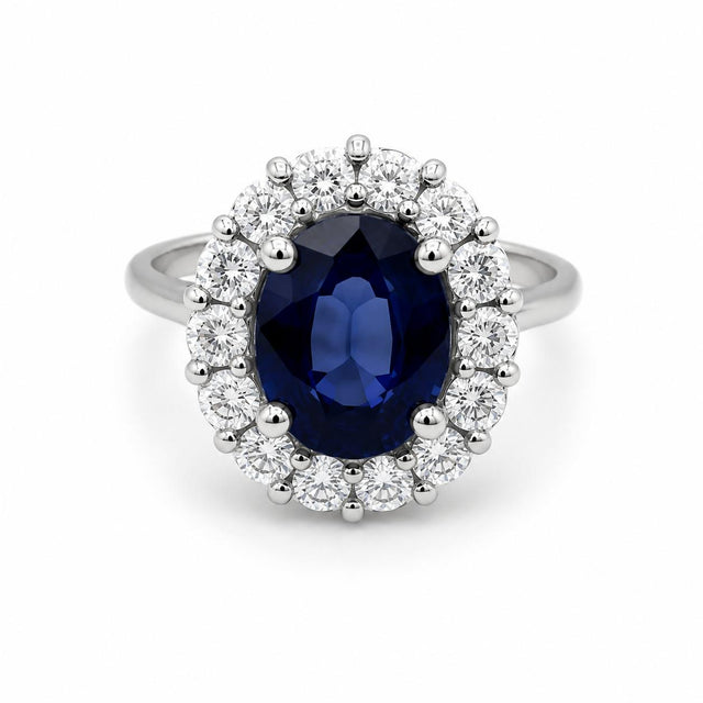 18k Sapphire Ring