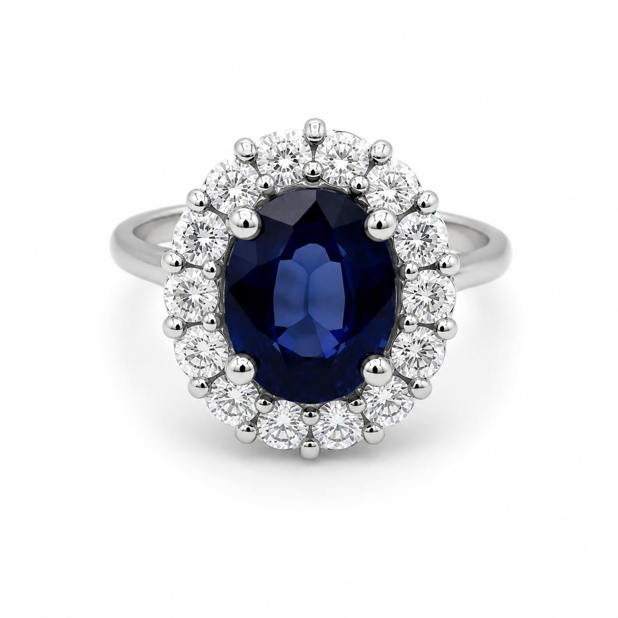 18k Sapphire Ring